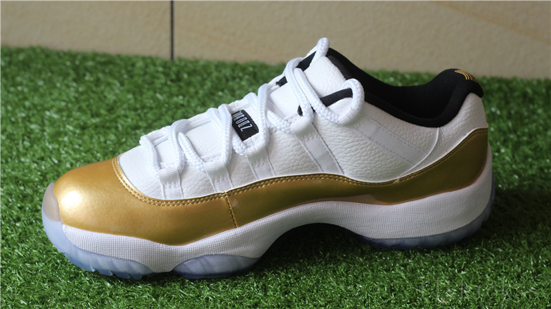 Air Jordan 11 Low Metallic Gold